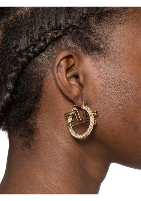 Gold logo earrings ELISABETTA FRANCHI |  | OR50B62E2U95